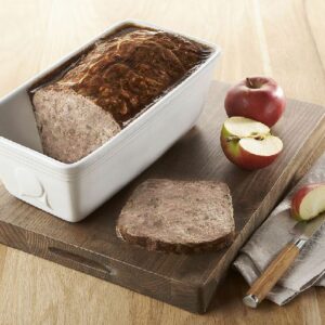 Terrine Normande de foies de volaille aux pommes et au calvados